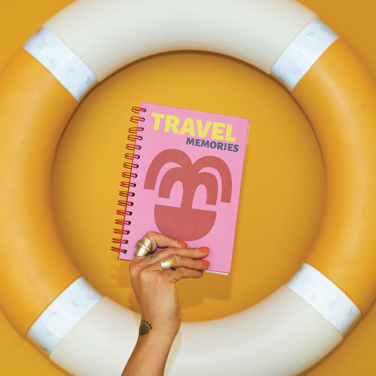A5 Bold Escapes Travel Journal Hardback