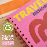 A5 Bold Escapes Travel Journal | Hardback