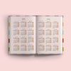 2025 week to view planner. annual diary. 100% recycled paper. made in the UK.