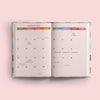 2025 week to view planner. annual diary. 100% recycled paper. made in the UK.