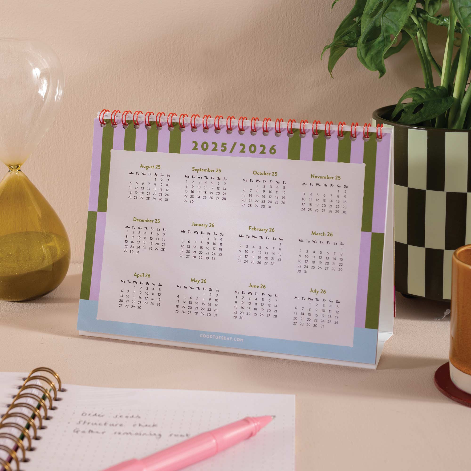 Overview of Academic Year August 2025 - July 2026