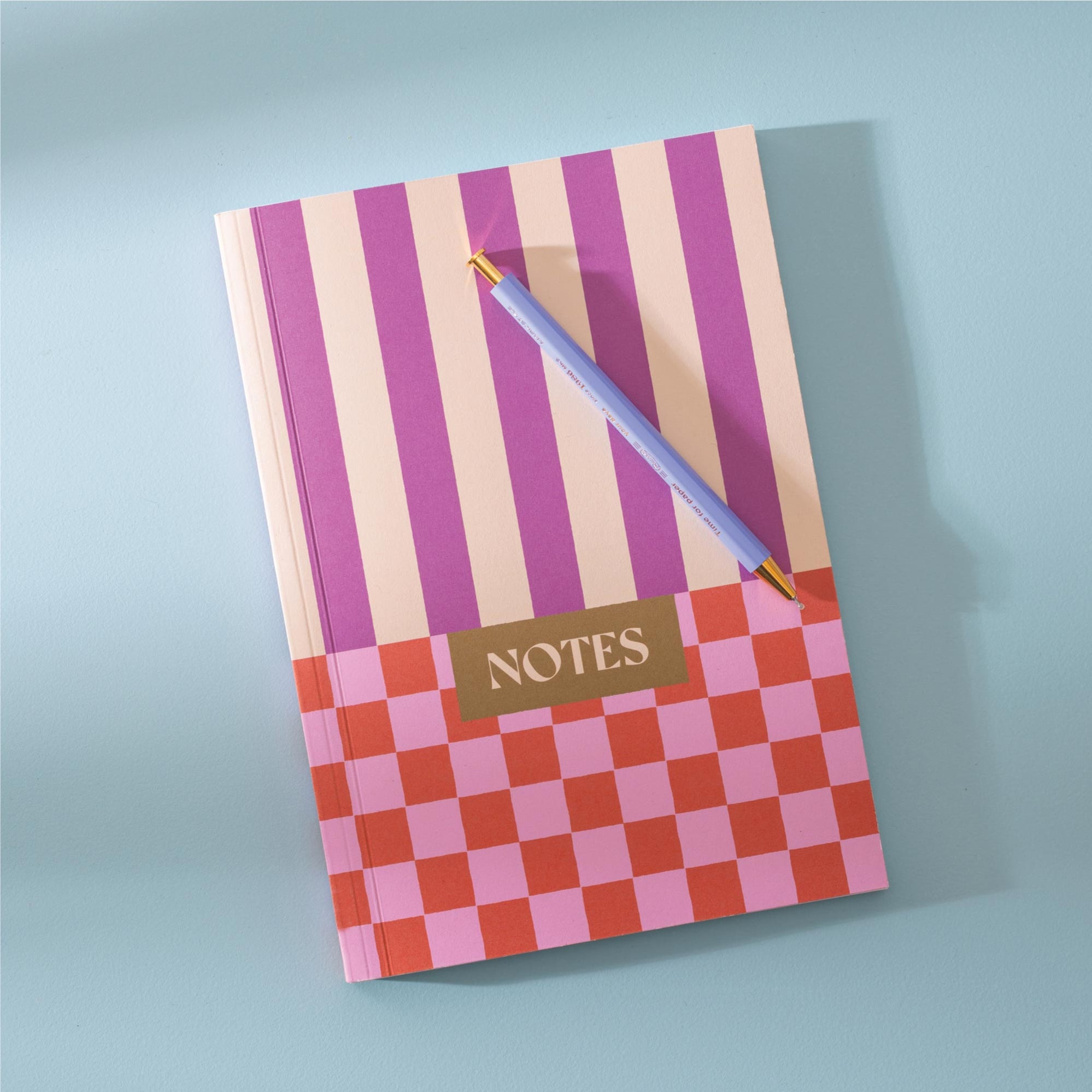 Check Paper Notebook A5 Notebooks | Bold Covers, Recycled Paper | Good Tuesday
