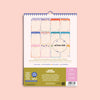 Back Page of 2025–2026 A4 Mid-Year Calendar – Month Overview, UK and US Holidays Included