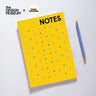 A5 Dotted Grid Design Museum Notebook, dotted pages, staple binding