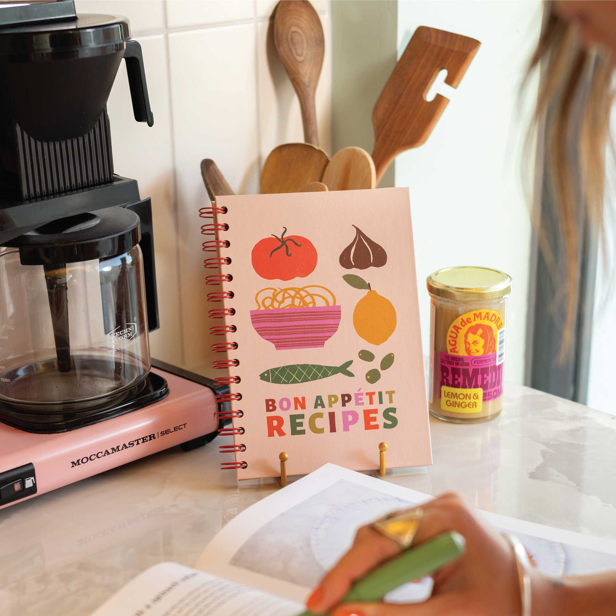 A5 Blank Recipe Book. Family Recipe Book. Keepsake. Foodies. Food Lovers. 100% Recycled Paper. Made in the UK.