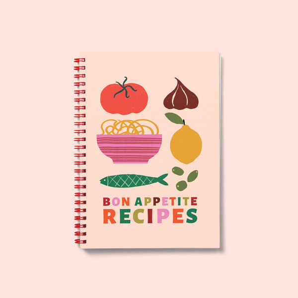 A5 Blank Recipe Book. Family Recipe Book. Keepsake. Foodies. Food Lovers. 100% Recycled Paper. Made in the UK.