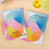 2025, A4 hanging wall calendar in our gradient grid design. 100% recycled paper. Made in the UK.