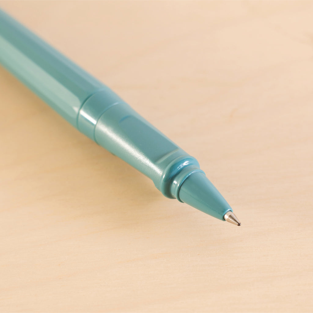 refillable pen in teal