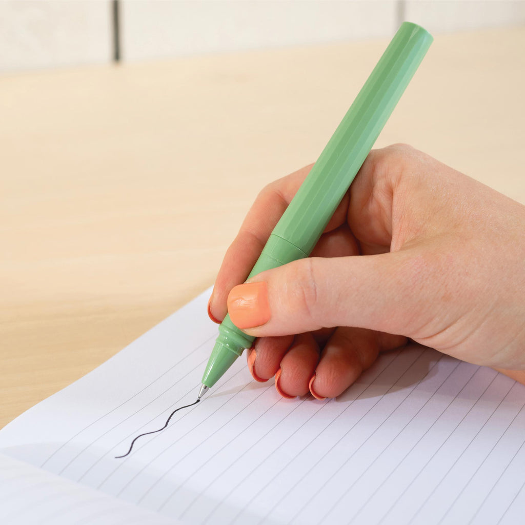 green refillable pen