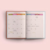 2025 week to view planner. annual diary. 100% recycled paper. made in the UK.