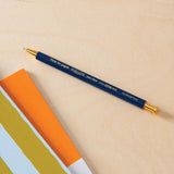 Time for Paper Gel Ballpoint Pen in Navy | Refillable