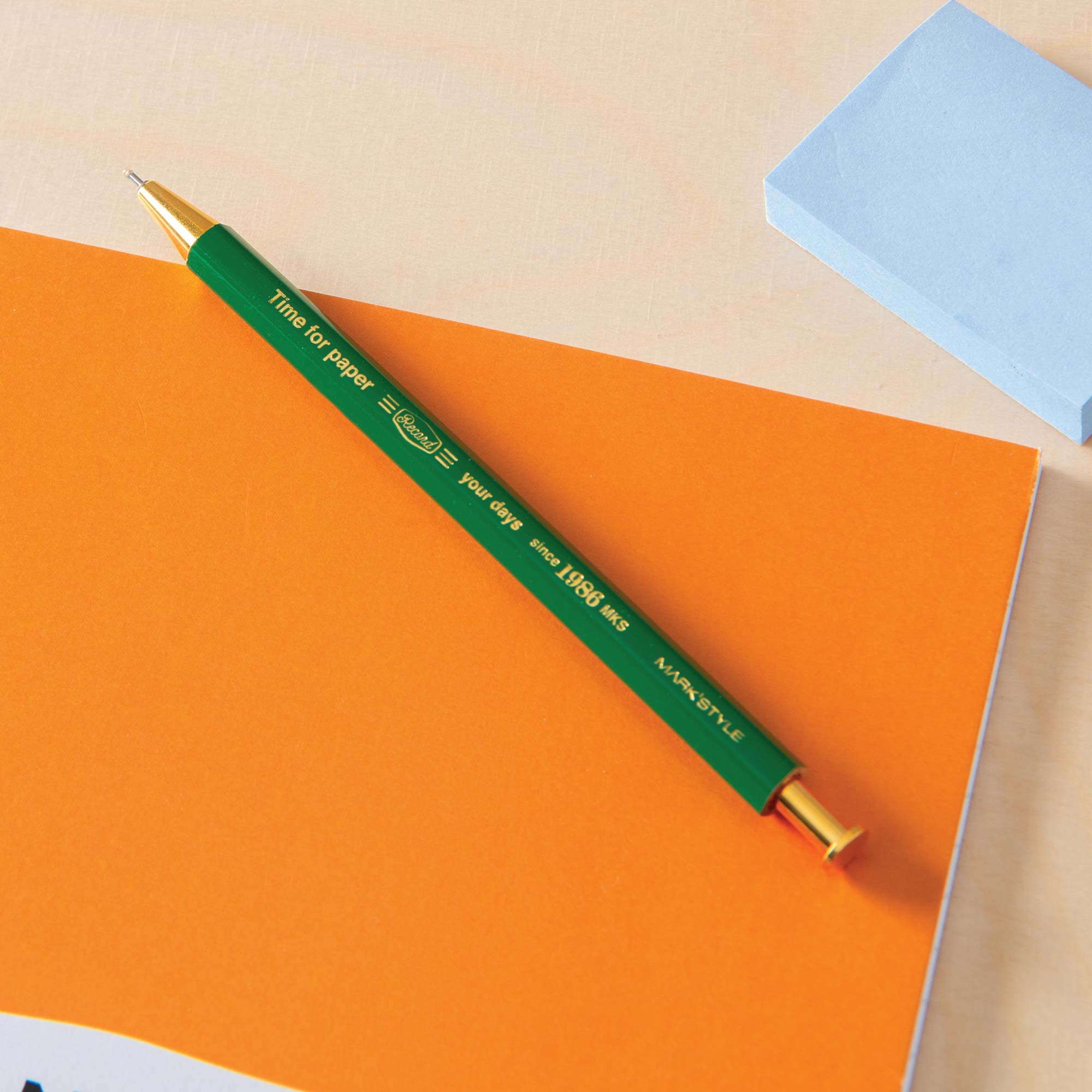 Green Gel Ballpoint Pen – Fresh & Smooth