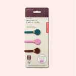 Kikkerland Inkerie magnetic cable clips, sold at Good Tuesday, for keeping cables tidy