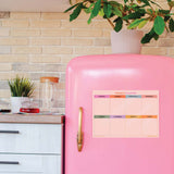 A4 fridge magnet weekly planner