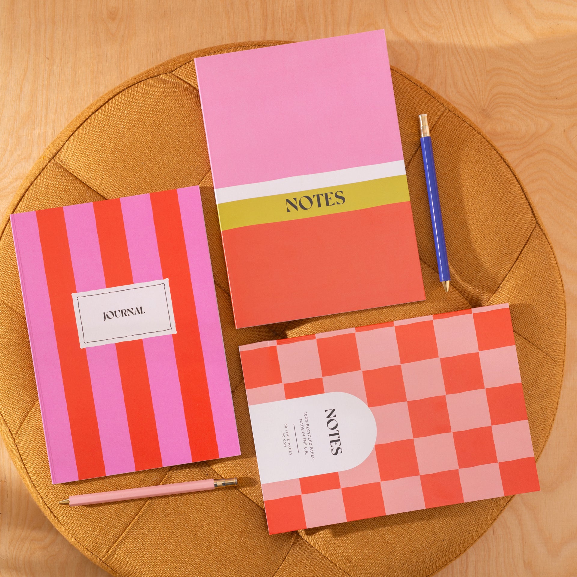 Cherry & Three Notebooks Set