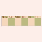 Matcha Keyboard Pad by Good Tuesday, earthy matcha green keyboard planner pad