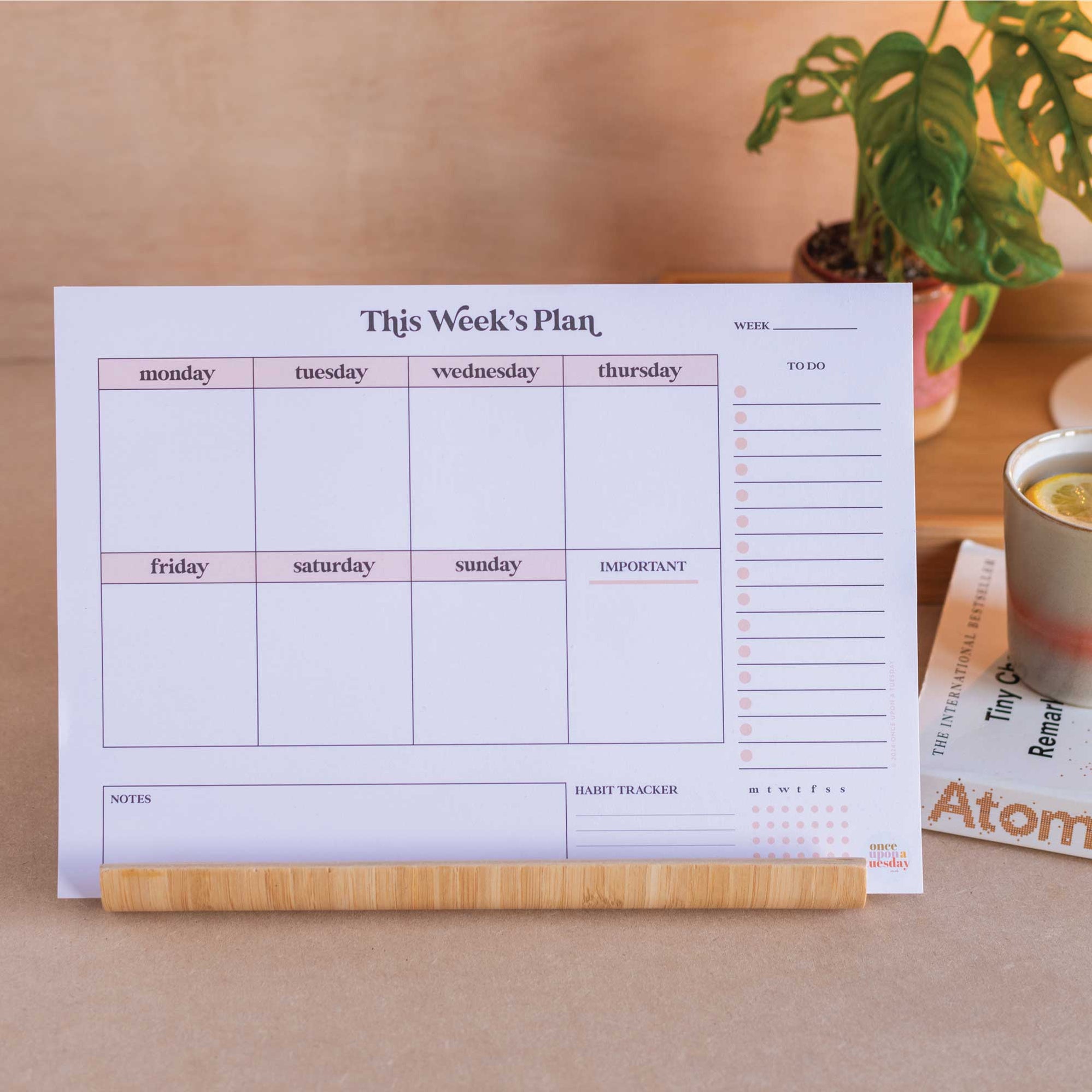 Planner Pads with Habit Tracker – Stay Consistent | Good Tuesday