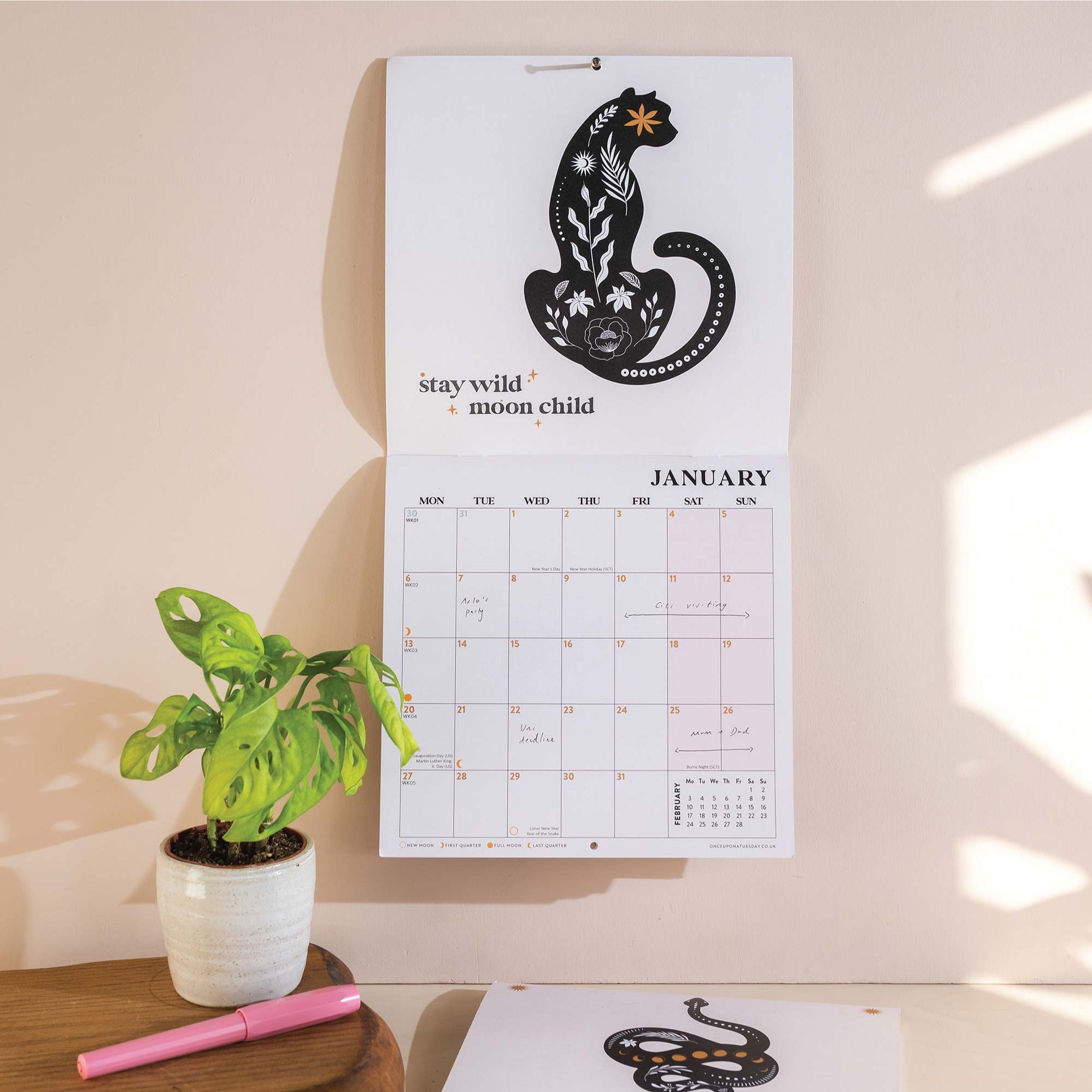 2025 Year Calendars Page 2 Good Tuesday