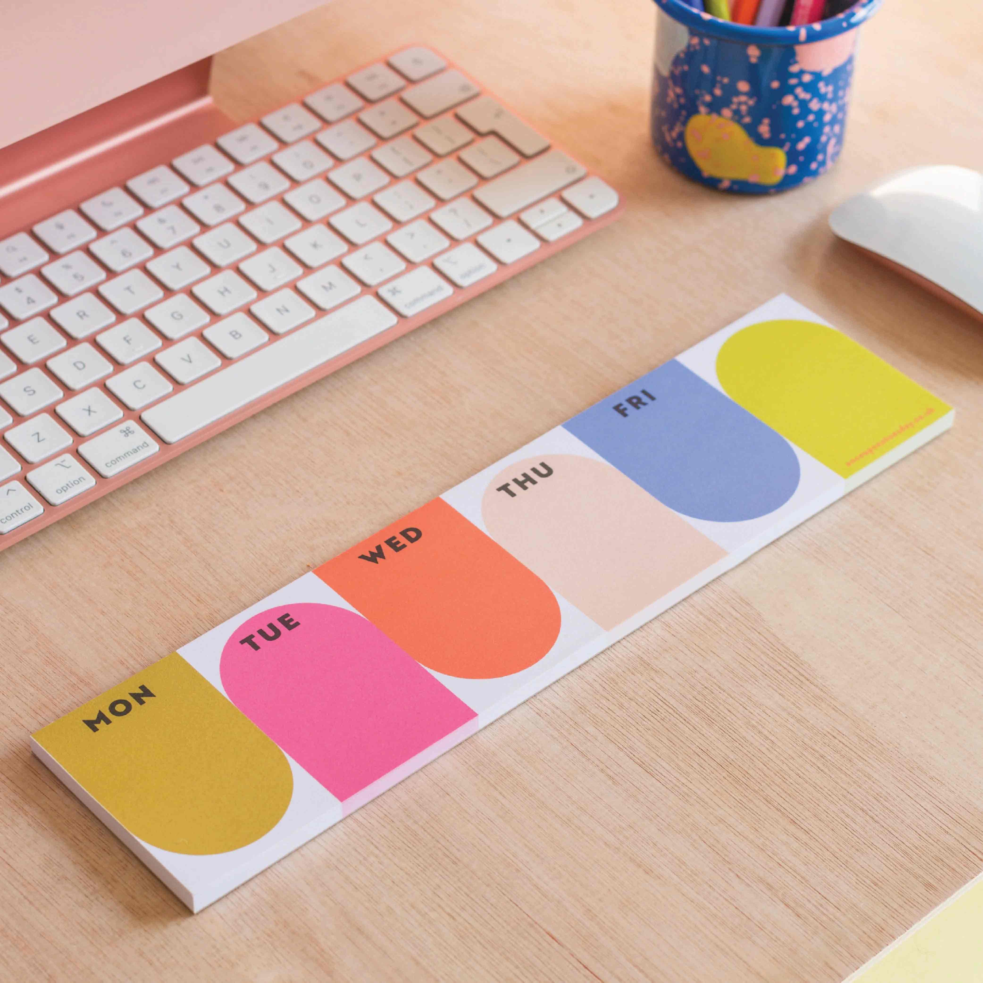 Keyboard Planner Pad – Bright Arches