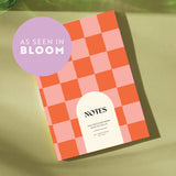 A5 Peach & Cherry Notebook