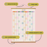 Magnetic Wall Planner Hanger | A2