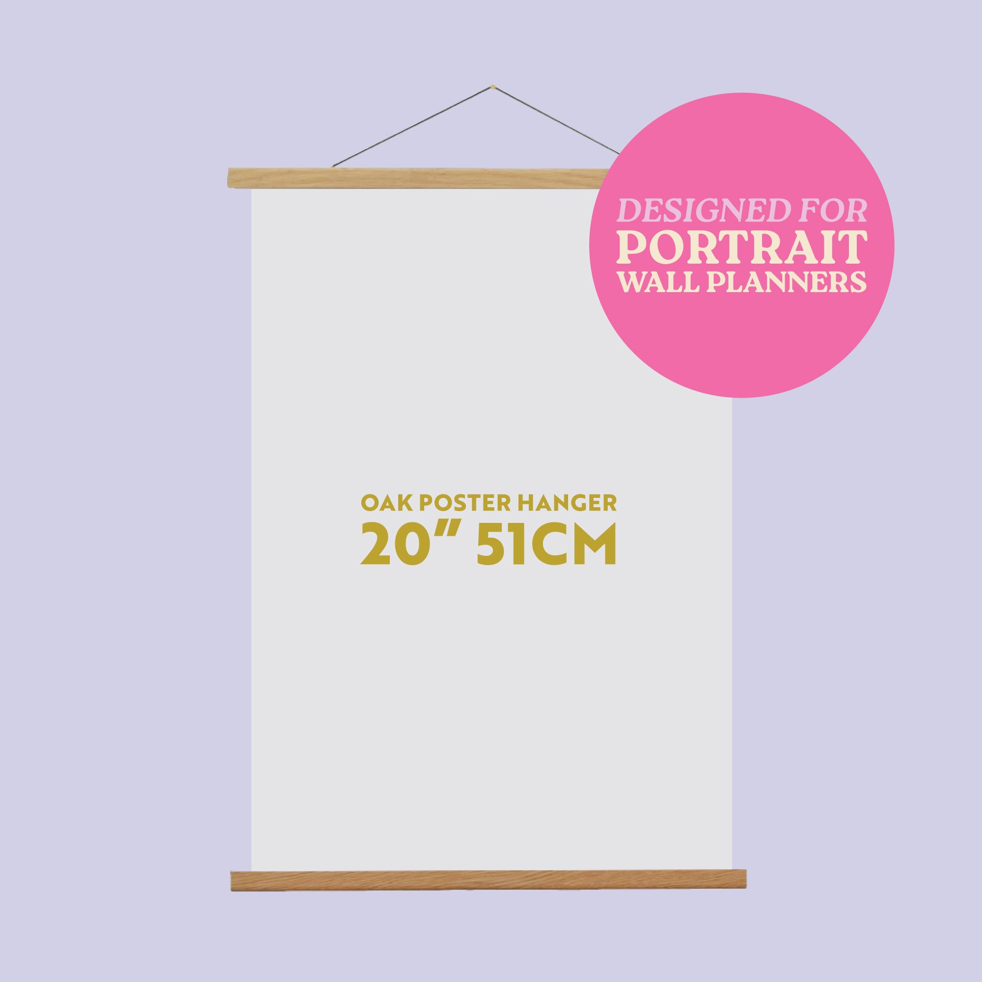 Wall Planner Hanger Frame