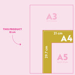 Oak wall planner hanger, A4 size, magnetic strips, string hanger. 