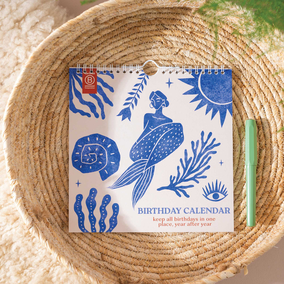 Birthday Calendar – Ocean Mermaid | Good Tuesday