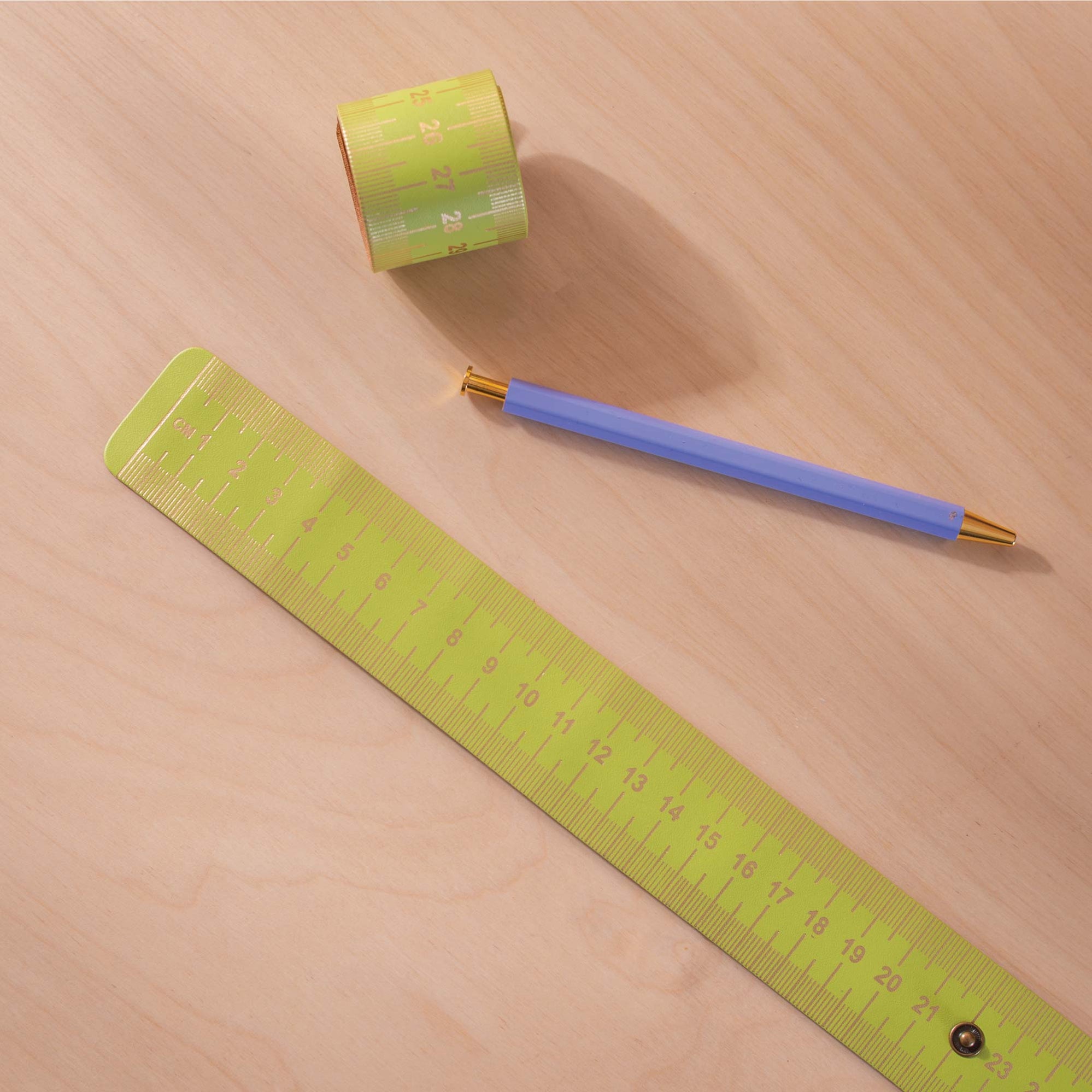 Foldable Leather Rulers – Recycled & Compact | Good Tuesday