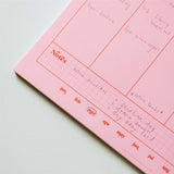 Pink and Red Planners | Weekly and Daily