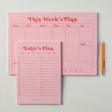 Pink and Red Planners | Weekly and Daily