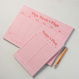 Pink and Red Planners | Weekly and Daily