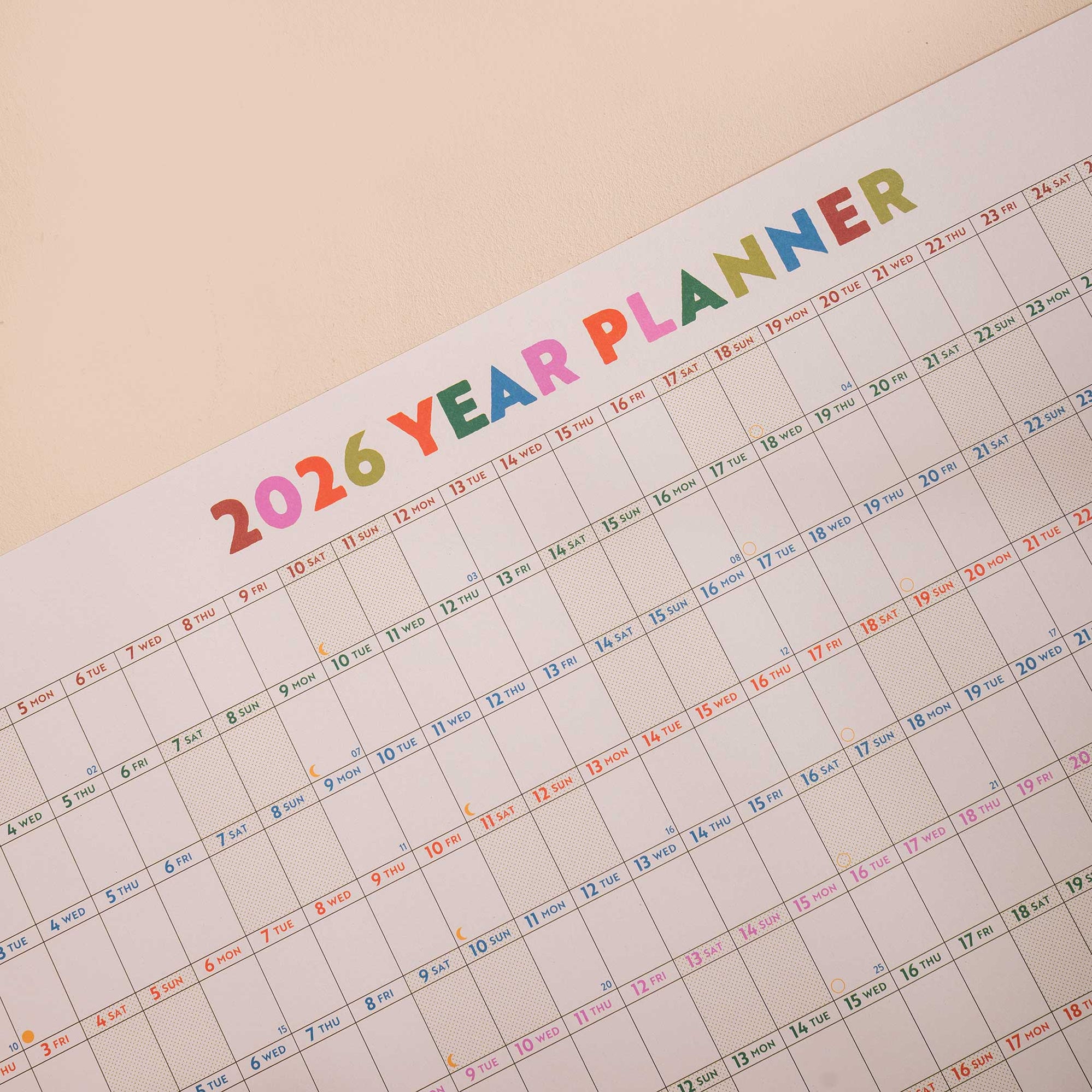 Bestselling Yearly Wall Planners by Good Tuesday
