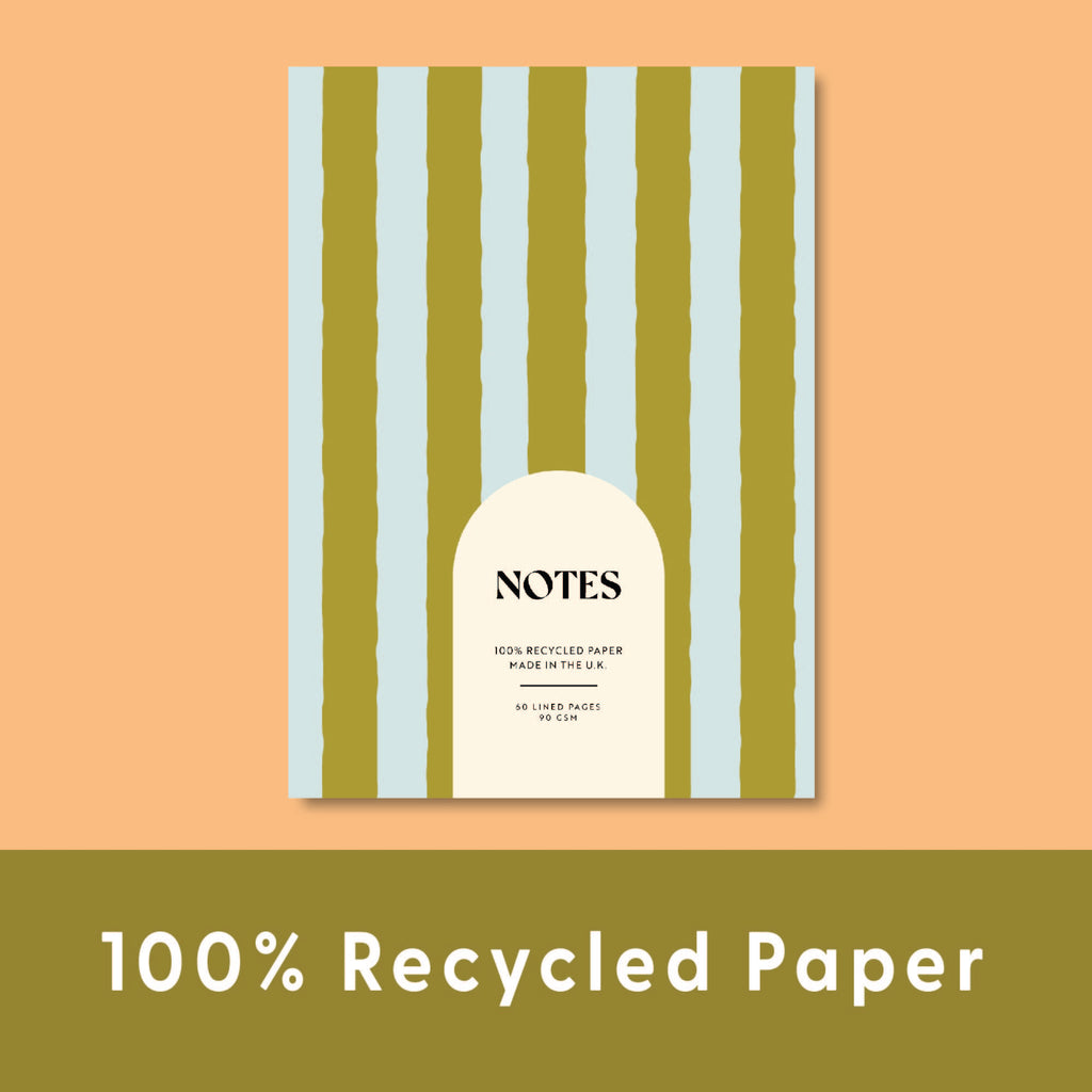 100% recycled paper