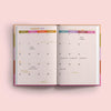 2025 week to view planner. annual diary. 100% recycled paper. made in the UK.