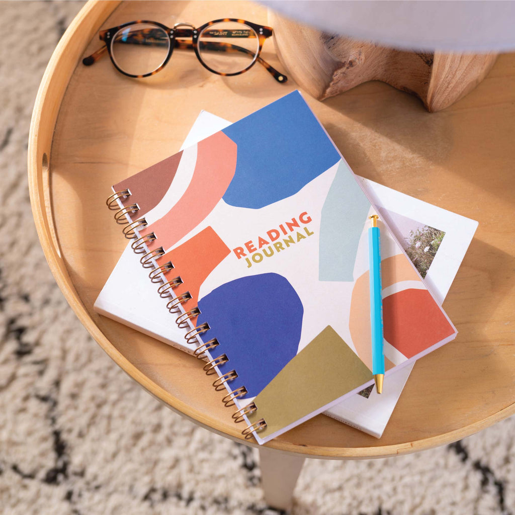 Booktok Reading Journal A5 | Organic Shapes | Gift for Book Lovers