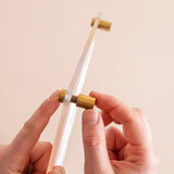 Brass wall mounts for acrylic wall planners