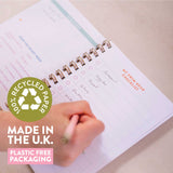 Wild Swim Journal Log Book A5 | Hardback | Seascape