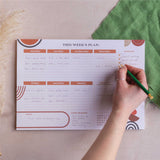 Abstract Boho Planners | Weekly and Daily