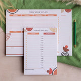 Abstract Boho Planners | Weekly and Daily
