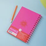 Wild Swim Journal Log Book A5 | Softcover | Pink & Red
