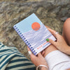 A5 Wild Swimming Journal. Open Water Swimming. Swimming Log. Swimming Gift. 100% Recycled Paper. Made in the UK.