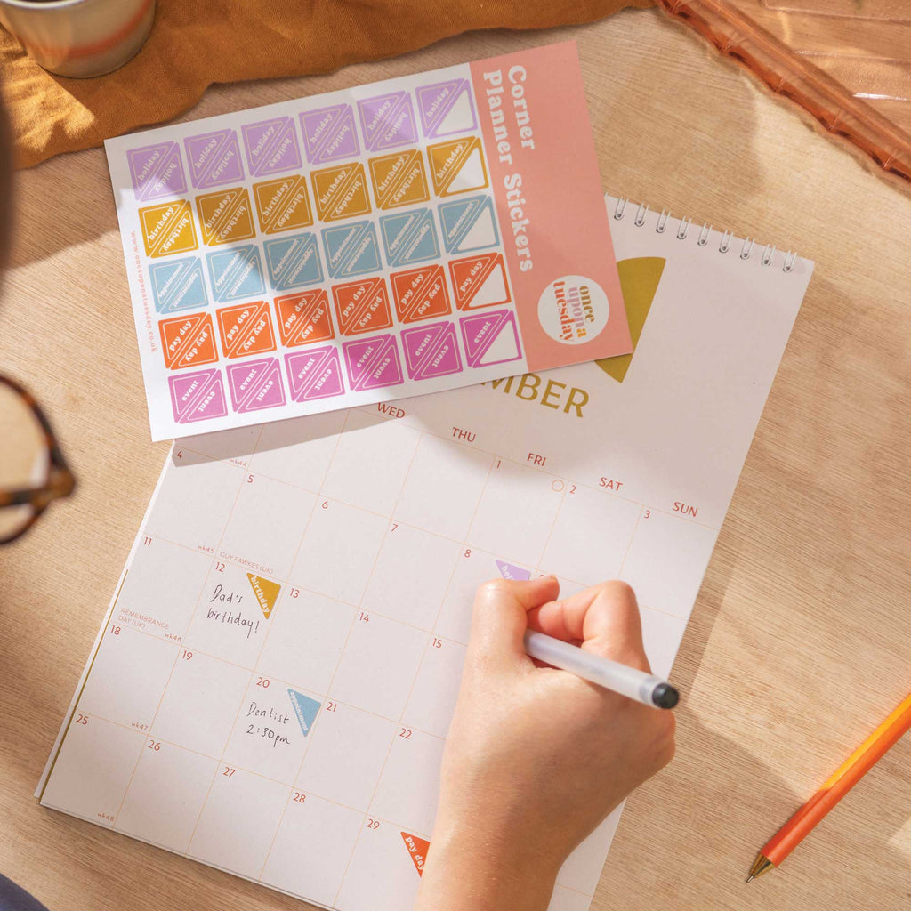 Corner Planner Stickers– Good Tuesday