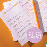 A5 Kids Weekly Planner Pad | Things I need to remember this week