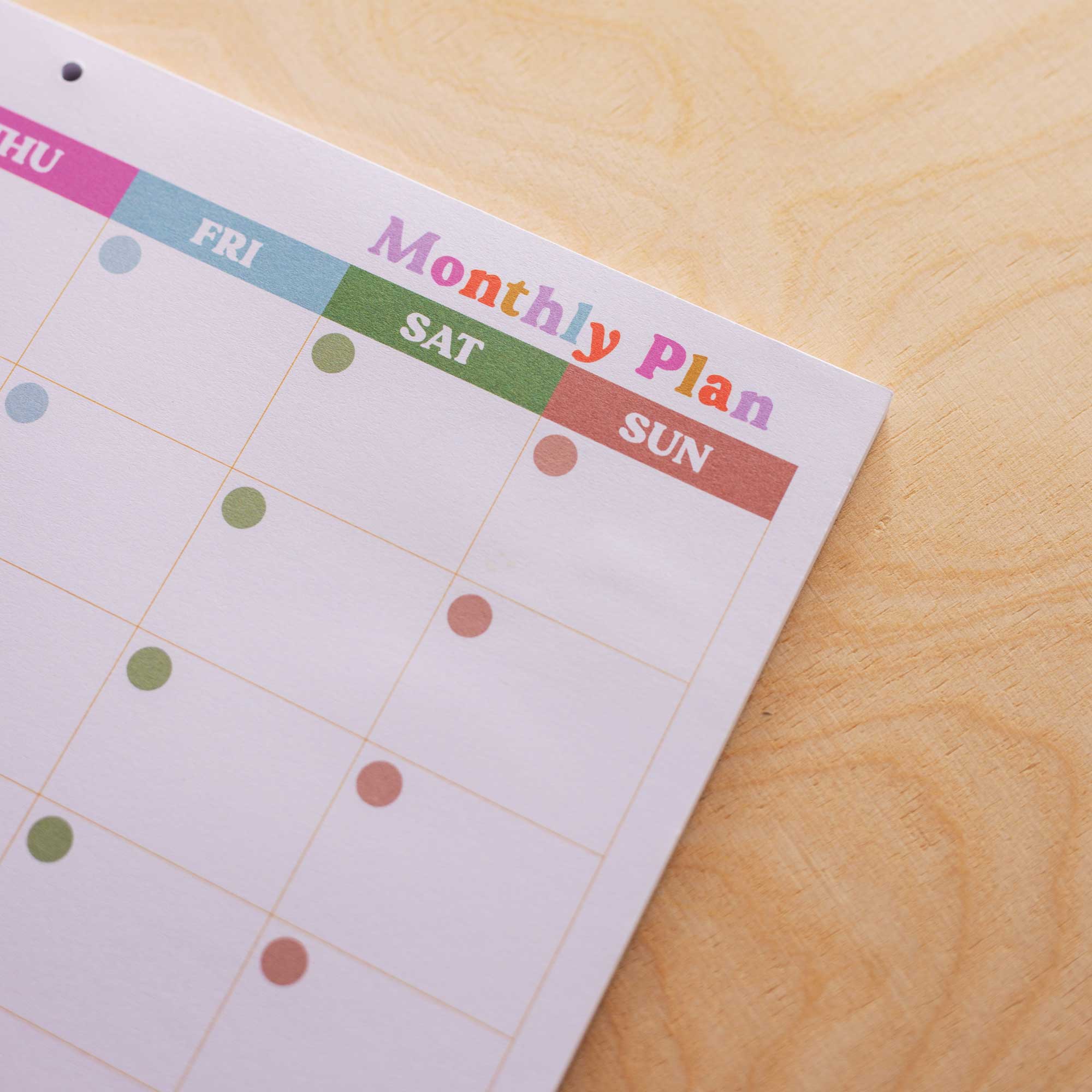 A4 Monthly Planner Pad – You Got This | Good Tuesday