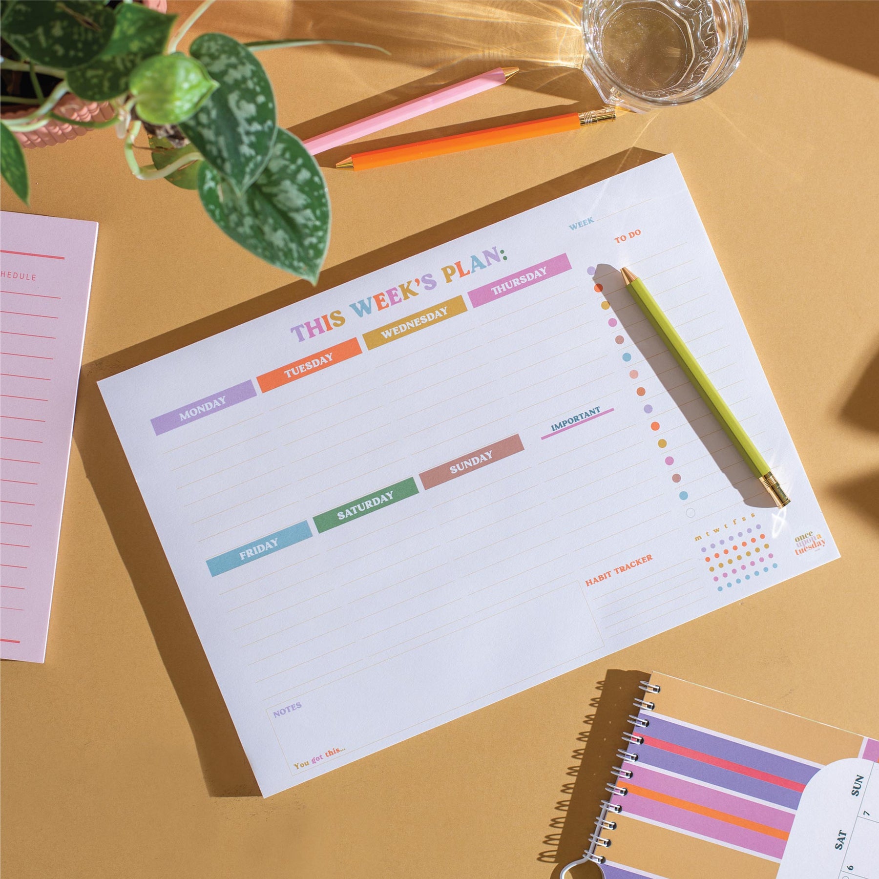 Planner Pads & Notepads– Good Tuesday