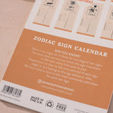Birthday Calendar | Zodiac Signs