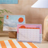 2025 A5 desk calendar. 100% recycled paper. made in the UK. Ocean Inspired.