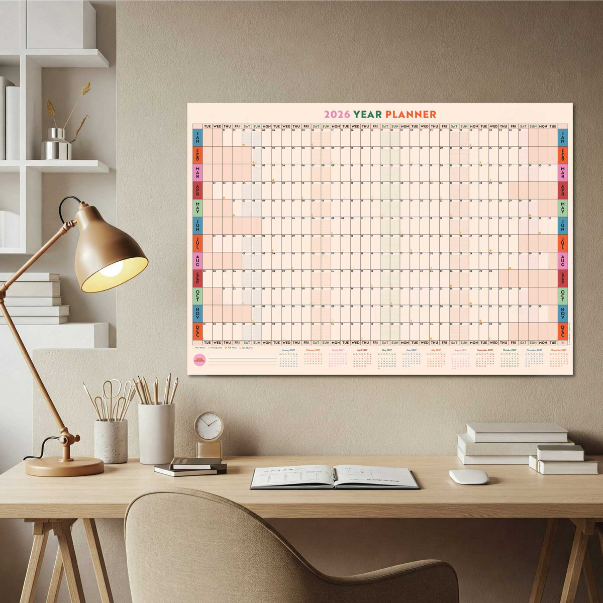 Year Wall Planners 20252026 and 2026 Planners Good Tuesday