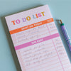 slim, compact to do list. recycled paper. priority list. colourful to do list. magnetic to do list.